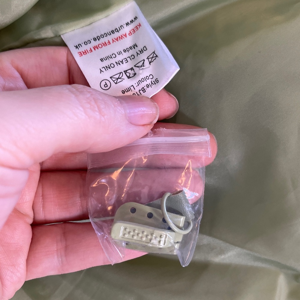 URBANCODE
URBAN CODE CHECKED BORG JACKET IN LIME GREEN - Picture 10 of 11